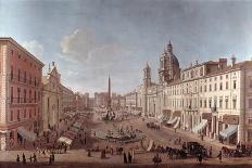 Piazza Navona, Roma-Antonio Joli-Giclee Print