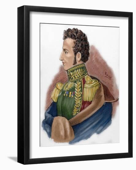 Antonio Jose De Sucre (1795-1830)-null-Framed Giclee Print