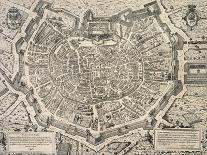 The Great City of Milan, Copperplate 1573-Antonio Lafrery-Giclee Print