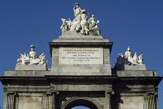 Puerta De Toledo Gate, 1813-1827-Antonio Lopez Aguado-Framed Giclee Print