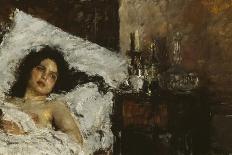 Resting, C.1887-Antonio Mancini-Giclee Print