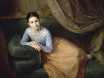 Portrait of Pilar De Jandiola, Doña Pilar De Jandiola-Antonio Maria Esquivel-Giclee Print