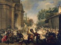 Bologna, Expulsion of Austrians from Porta Galliera, August 8, 1848-Antonio Muzzi-Giclee Print