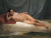 Lying Nude-Antonio Muzzi-Framed Art Print