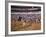 Antonio Ordonez and Luis Miguel Dominguin Greet Crowd Before a Mano Bullfight at Malaga Bullring-James Burke-Framed Premium Photographic Print