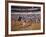 Antonio Ordonez and Luis Miguel Dominguin Greet Crowd Before a Mano Bullfight at Malaga Bullring-James Burke-Framed Premium Photographic Print