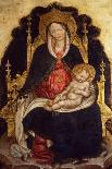 Madonna and Child on the Throne, Circa 1420-Antonio Pirandello-Giclee Print