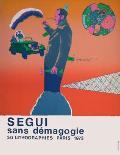 Sans Démagogie 14-Antonio Segui-Framed Limited Edition