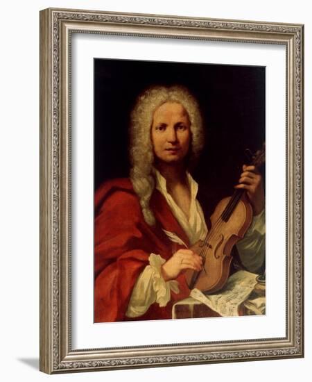 Antonio Vivaldi, 1678-1741, Italian, Venetian composer-null-Framed Giclee Print