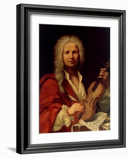 Antonio Vivaldi, 1678-1741, Italian, Venetian composer-null-Framed Giclee Print