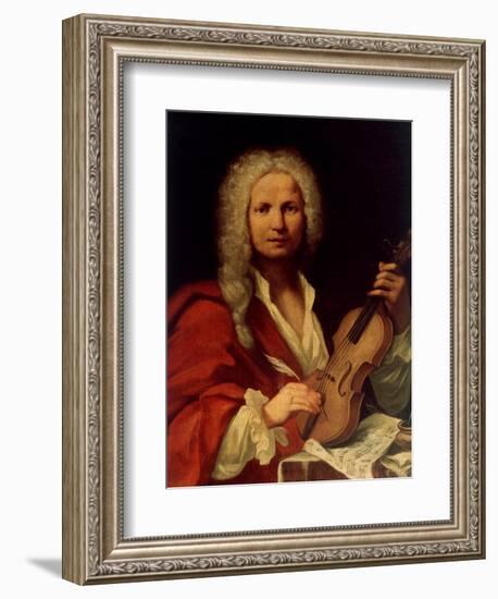 Antonio Vivaldi, 1678-1741, Italian, Venetian composer-null-Framed Giclee Print