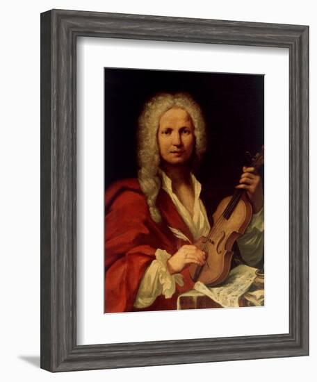 Antonio Vivaldi, 1678-1741, Italian, Venetian composer-null-Framed Giclee Print