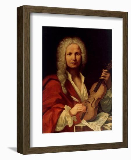 Antonio Vivaldi, 1678-1741, Italian, Venetian composer-null-Framed Giclee Print