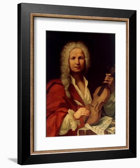 Antonio Vivaldi, 1678-1741, Italian, Venetian composer-null-Framed Giclee Print