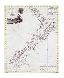 Map Of New Zealand, 1778-Antonio Zatta-Premium Giclee Print