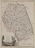 The Region of Verona with the District of Cologna, 1783 (Hand-Coloured Etching)-Antonio Zatta-Giclee Print