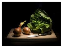 Onions And Lettuce-Antonio Zoccarato-Giclee Print