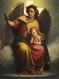 Guardian Angel, 1854-Antonio Zona-Framed Premier Image Canvas