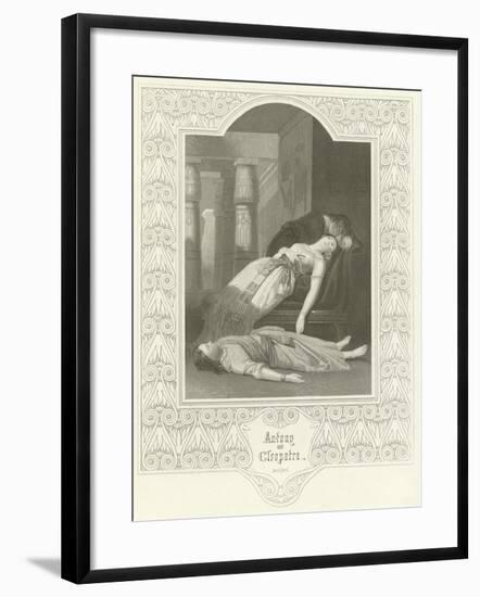 Antony and Cleopatra, Act V, Scene II-Joseph Kenny Meadows-Framed Giclee Print