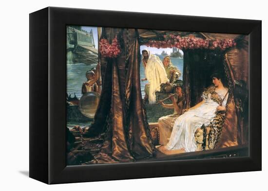 Antony and Cleopatra-Sir Lawrence Alma-Tadema-Framed Stretched Canvas