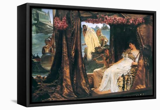 Antony and Cleopatra-Sir Lawrence Alma-Tadema-Framed Stretched Canvas