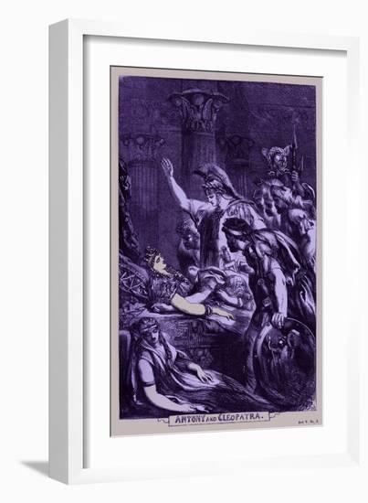 Antony and Cleopatra-John Gilbert-Framed Giclee Print
