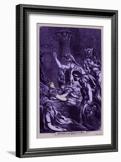 Antony and Cleopatra-John Gilbert-Framed Giclee Print