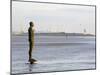 Antony Gormley Sculpture, Another Place, Crosby Beach, Merseyside, England, United Kingdom, Europe-Chris Hepburn-Mounted Photographic Print