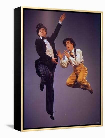 Antony Tudor and Eugene Loring in American Ballet Theater Production of The Great American Goof-Gjon Mili-Framed Premier Image Canvas