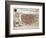 Antverpia, Map of Antwerp-Jan Blaeu-Framed Giclee Print