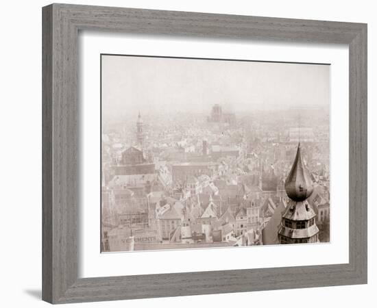 Antwerp Skyline, 1898-James Batkin-Framed Photographic Print