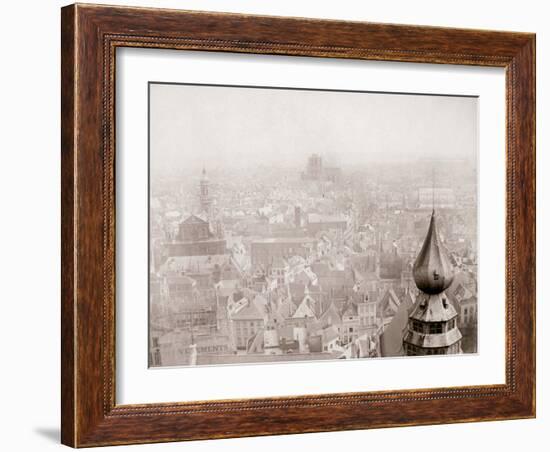 Antwerp Skyline, 1898-James Batkin-Framed Photographic Print