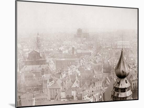 Antwerp Skyline, 1898-James Batkin-Mounted Photographic Print