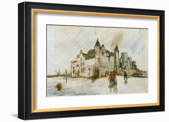 Antwerp, The Steen-Vincent van Gogh-Framed Giclee Print