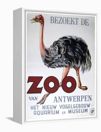 Antwerp Zoo-Vintage Apple Collection-Framed Premier Image Canvas