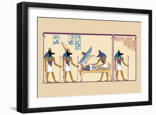 Anubis-J. Gardner Wilkinson-Framed Art Print