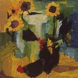 Chickens and Sunflowers-Anuk Naumann-Giclee Print