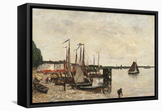 Anvers-Eugène Boudin-Framed Premier Image Canvas