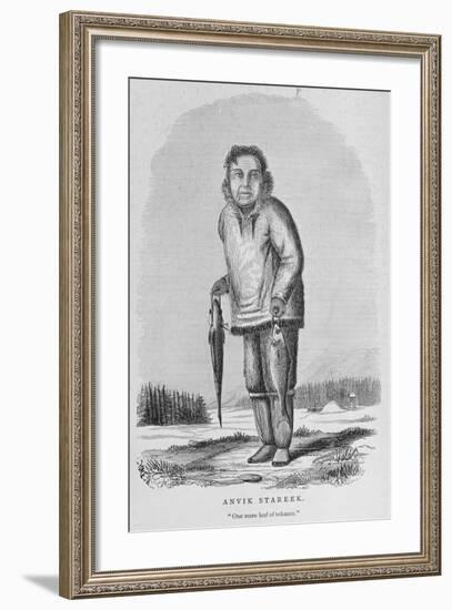 Anvik Stareek or 'One More Leaf of Tobacco', from 'Alaska and its Resources'-null-Framed Giclee Print