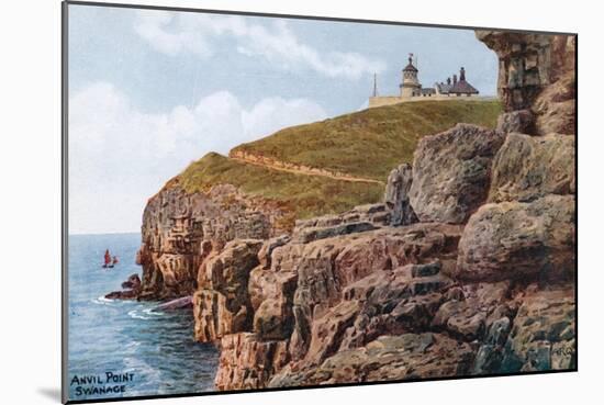 Anvil Point, Swanage-Alfred Robert Quinton-Mounted Giclee Print