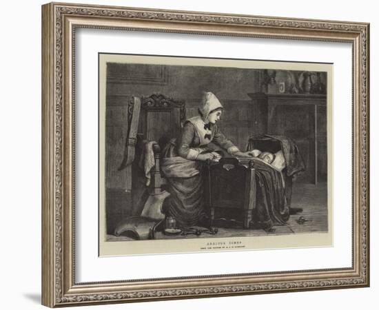 Anxious Times-Arthur C. H. Luxmoore-Framed Giclee Print