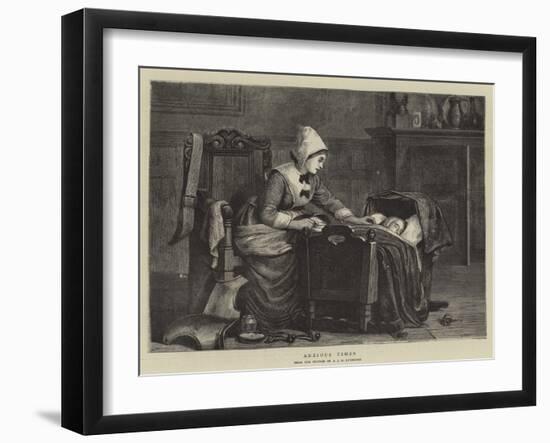 Anxious Times-Arthur C. H. Luxmoore-Framed Giclee Print