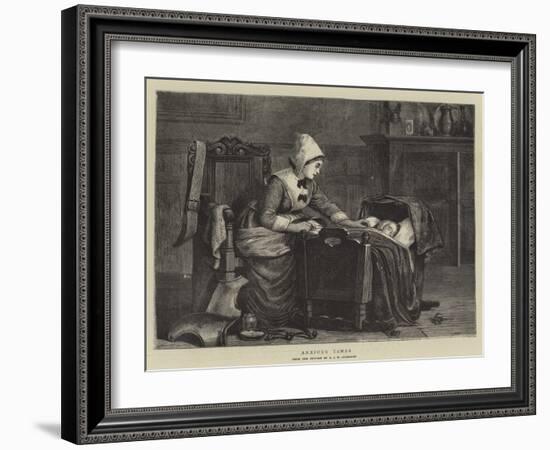 Anxious Times-Arthur C. H. Luxmoore-Framed Giclee Print