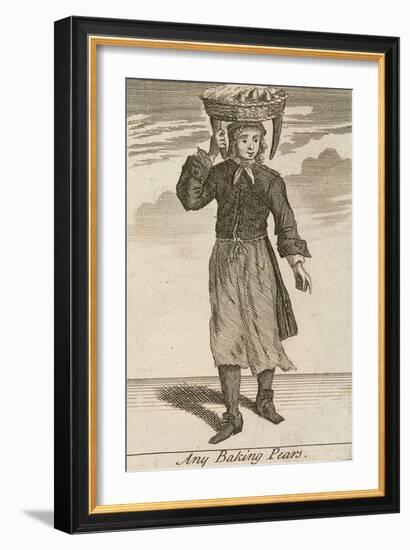 Any Baking Pears, Cries of London-Marcellus Laroon-Framed Giclee Print