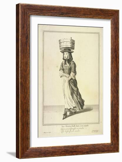 Any Kitchin Stuffe Have You Maids, Cries of London-Pierce Tempest-Framed Giclee Print