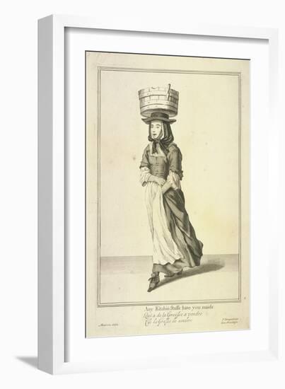 Any Kitchin Stuffe Have You Maids, Cries of London-Pierce Tempest-Framed Giclee Print