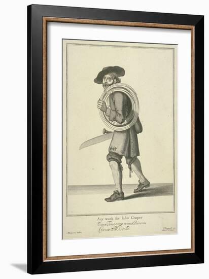 Any Work for John Cooper, Cries of London-Pierce Tempest-Framed Giclee Print