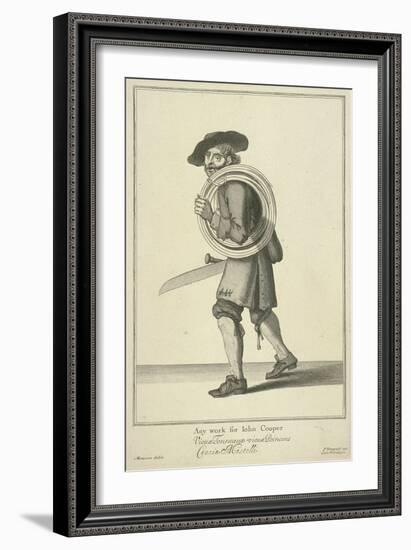 Any Work for John Cooper, Cries of London-Pierce Tempest-Framed Giclee Print