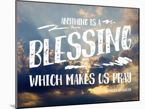 Anything Blessing-Gail Peck-Mounted Art Print