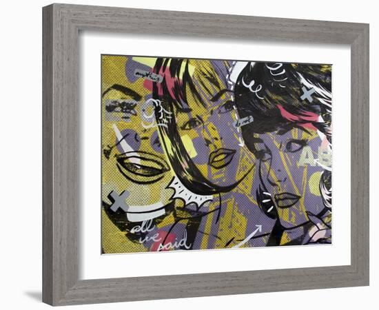 Anything We Said-Dan Monteavaro-Framed Giclee Print